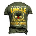 Im A Super Proud Uncle Of A 2023 Masters Degree Graduate Men's 3D T-Shirt Back Print Army Green