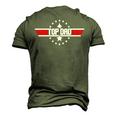 Top Dad Father’S Day For Daddy Dad Worlds Best Fa Men's 3D T-Shirt Back Print Army Green