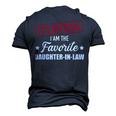 Best Daughterinlaw From Motherinlaw Or Fatherinlaw Men's 3D T-Shirt Back Print Navy Blue