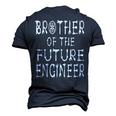 Brother Of The Future Engineer Kids Mechanic Birthday Party Men's 3D T-Shirt Back Print Navy Blue
