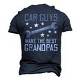 Car Guys Make The Best Grandpas Garage Auto Mechanic Men Men's 3D T-Shirt Back Print Navy Blue