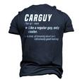 Carguy Definition Sport Car Lover Car Mechanic Men's 3D T-Shirt Back Print Navy Blue