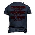 Chritian Father Son Holy Spirit Men's 3D T-Shirt Back Print Navy Blue