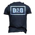 Dad The Best Ever Basketball Men's 3D T-shirt Back Print Navy Blue
