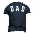 Dad Cool Fathers Day Idea For Papa Dads Men Men's 3D T-Shirt Back Print Navy Blue