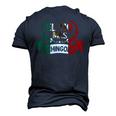 El Tio Mas Chingon Mexican Uncle Men's 3D T-Shirt Back Print Navy Blue