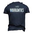 Engineer I Void Warranties Mechanic For Men Men's 3D T-Shirt Back Print Navy Blue