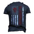 Fathers Day All American Patriot Usa Dad 4Th Of July Men's 3D T-Shirt Back Print Navy Blue
