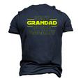 Grandad Best Grandad In The Galaxy Best Grandad Ever Men's 3D T-shirt Back Print Navy Blue