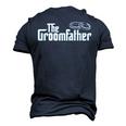 The Groomfather Father Of The Groom Wedding Bride Groom Men's 3D T-Shirt Back Print Navy Blue The Groomfather Father Of The Groom Wedding Bride Groom Men's 3D T-Shirt Back Print Navy Blue