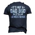 Its Not A Dad Bod Its A Father Figure Dad Men's 3D T-Shirt Back Print Navy Blue