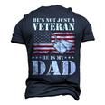 Military Retirement Hes Not Just A Veteran He Is My Dad Men's 3D T-Shirt Back Print Navy Blue