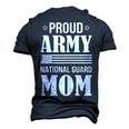 National Guard Mom Military Army Mom Men's 3D T-Shirt Back Print Navy Blue