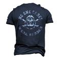 No One Cares Work Harder Skull Engineer Mechanic Worker Men's 3D T-Shirt Back Print Navy Blue