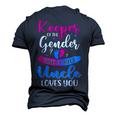 Pink Or Blue Uncle Loves You Keeper Gender Reveal Baby Men's 3D T-Shirt Back Print Navy Blue