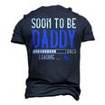 Soon To Be Daddy Est2023 New Dad Pregnancy Men's 3D T-Shirt Back Print Navy Blue