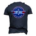 Top Dad The Best Of The Best Cool 80S 1980S Fathers Day Men's 3D T-Shirt Back Print Navy Blue