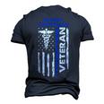Us Corpsman American Flag Vintage Patriotic 4Th Of July Men's 3D T-Shirt Back Print Navy Blue