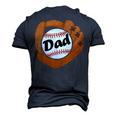Vintage Baseball Dad Baseball Fans Sport Lovers Men Men's 3D T-Shirt Back Print Navy Blue