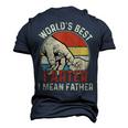 Worlds Best Farter I Mean Father Day Dad Day Men's 3D T-Shirt Back Print Navy Blue