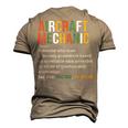 Aircraft Mechanic Definition Noun Definition Men's 3D T-Shirt Back Print Khaki