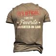 Best Daughterinlaw From Motherinlaw Or Fatherinlaw Men's 3D T-Shirt Back Print Khaki