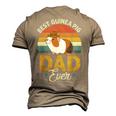 Best Guinea Pig Dad Ever Guinea Pigs Lover Owner Mens Men's 3D T-shirt Back Print Khaki