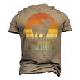 Chihuahua Dog Dad Fathers Day Best Chihuahua Dad Ever Men's 3D T-shirt Back Print Khaki