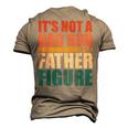 Dad Father Bod Figure Apparel I Father’S Day Beer Gag Drink Men's 3D T-Shirt Back Print Khaki