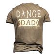 Dance Dad I Dont Dance I Finance Dancing Daddy Men's 3D T-Shirt Back Print Khaki