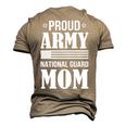 National Guard Mom Military Army Mom Men's 3D T-Shirt Back Print Khaki