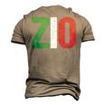 New Uncle T Italian Zio Italian American Uncles Men's 3D T-Shirt Back Print Khaki