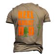 Orange FatherS Day For Fisherman Reel Great Dad Men's 3D T-Shirt Back Print Khaki