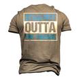 Straight Outta The Garage Mechanic Men's 3D T-Shirt Back Print Khaki
