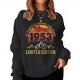 70 Year Old Vintage 1953 Limited Edition 70Th Birthday Women Sweatshirt 70 Year Old Vintage 1953 Limited Edition 70Th Birthday Women Sweatshirt