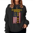 Battleship Uss Mississippi Bb-41 Warship Veteran Grandpa Dad Women Crewneck Graphic Sweatshirt
