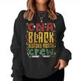 Cna Black History Month Nurse Crew African American Nursing Women Crewneck Graphic Sweatshirt