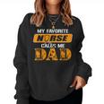 Fathers Day For NurseMy Favorite Nurse Call Me Dad Tshirt Women Sweatshirt