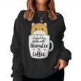 Funny Hamster Hamster Mom Women Crewneck Graphic Sweatshirt