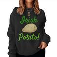 Funny Irish Potato St Patricks DayGift Men Women Women Crewneck Graphic Sweatshirt