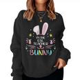 Im The Esl Teacher Bunny Easter Day Rabbit Family Matching Women Crewneck Graphic Sweatshirt