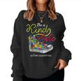Be A Kind Sole Autism Awareness Puzzle Shoes Be Kind Sweatshirt