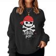 Pirate Mom Shirt Birthday Party Skull And Crossbones Night Sweatshirt