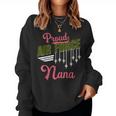 Proud Air Force Nana Pride Grandma Military Family Women Sweatshirt
