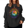 Science Is Real Black Lives Matter Lgbt Gay Pride Rainbow Women Sweatshirt