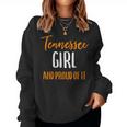 Tennessee Girl And Proud Of It Womens Football Vintage Women Crewneck Graphic Sweatshirt