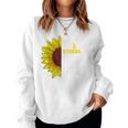 Break The Stigma Mental Health Awareness Matters Sunflower Women Sweatshirt