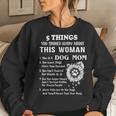 5 Things You Should Know About This Woman Dog Mom Sunflower Women Crewneck Graphic Sweatshirt Gifts for Her