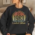 60 Year Old Gifts Vintage 1963 Limited Edition 60Th Birthday V9 Women Crewneck Graphic Sweatshirt Gifts for Her
