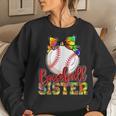 Baseball Sister Cute Baseball For Sisters Children Kids Women Sweatshirt Gifts for Her
